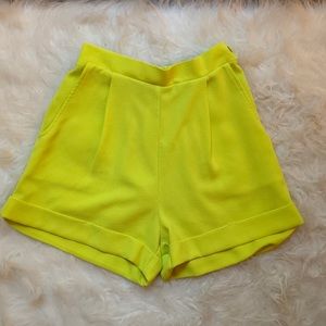 American Apparel High Waisted Shorts
